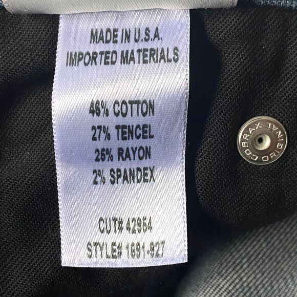 Citizens of Humanity Blue Rocket Skinny Studded Jeans Womens 27 Dark Split Hem - Picture 13 of 16